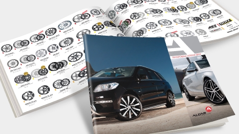 Разработка каталога продукции для компании ALCAR